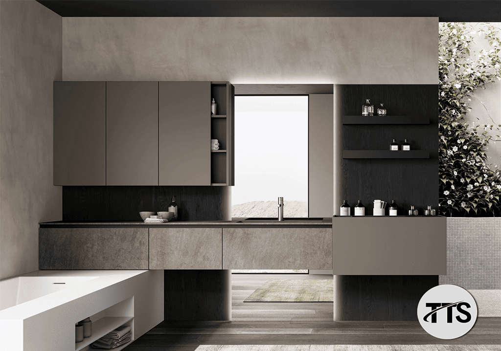 TTS25-BC008  Bathroom  Cabinet