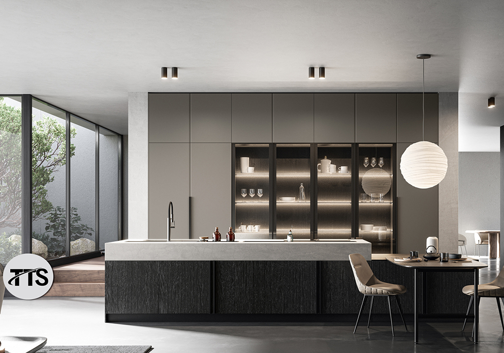 TTS25-KC008 Kitchen Cabinet