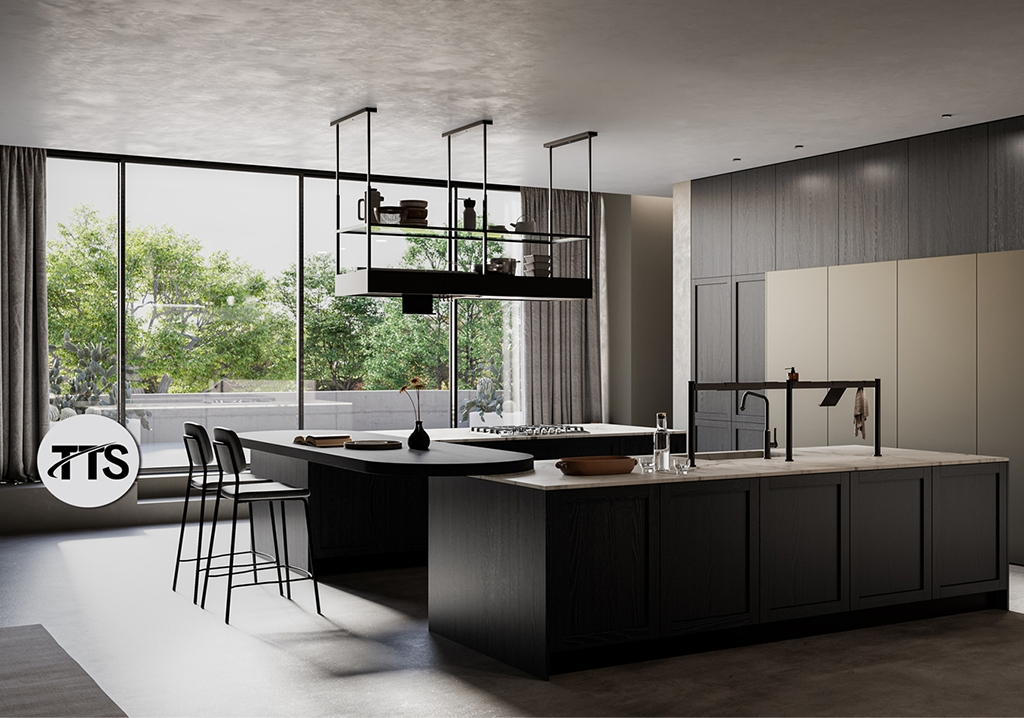 TTS25-KC009  Kitchen Cabinet