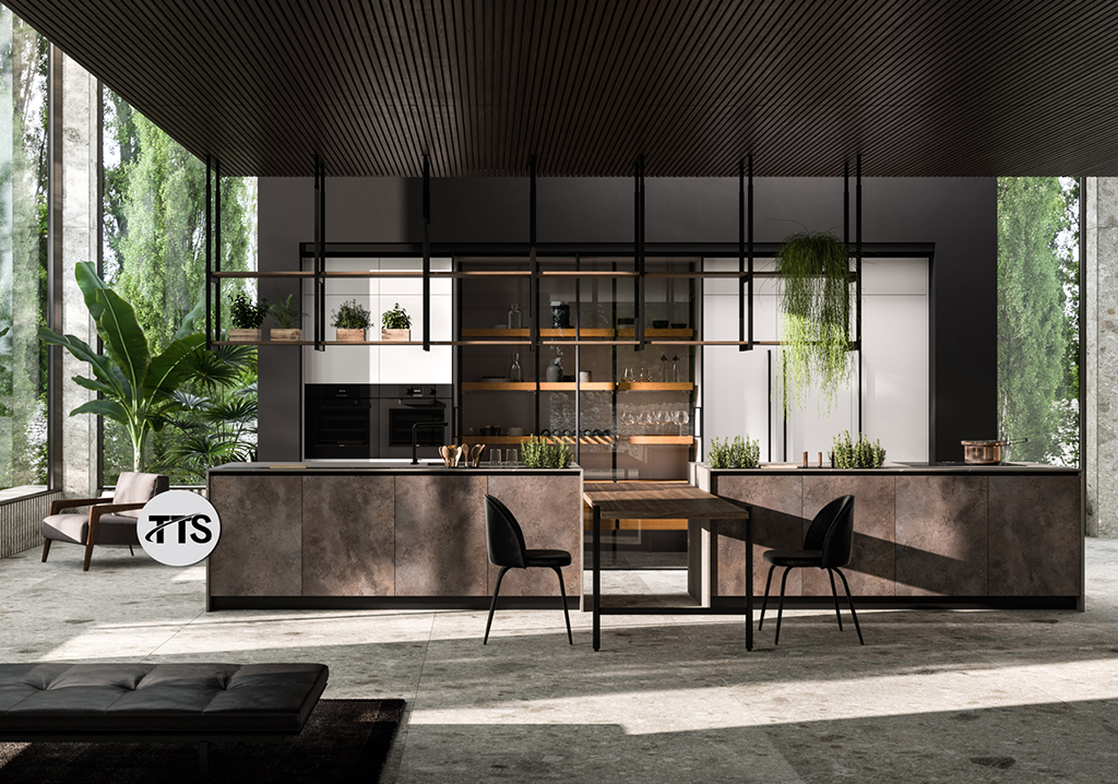 TTS25-KC011  Kitchen Cabinet