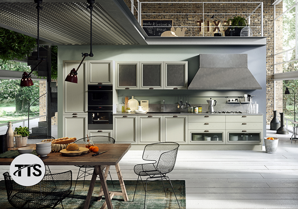 TTS25-KC015  Kitchen Cabinet