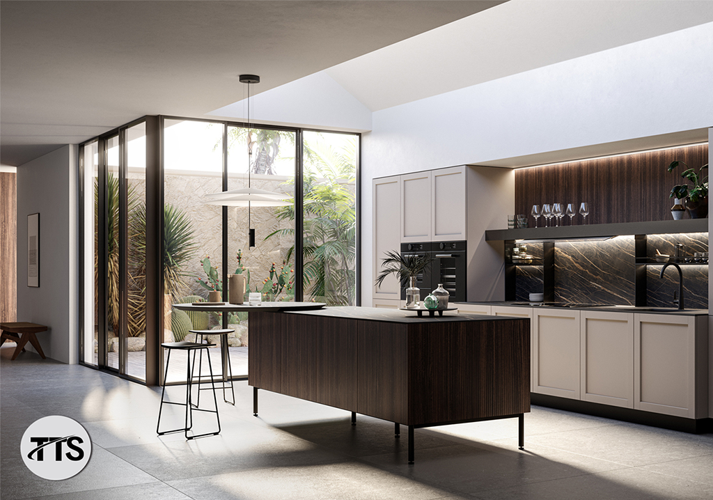 TTS25-KC020  Kitchen Cabinet