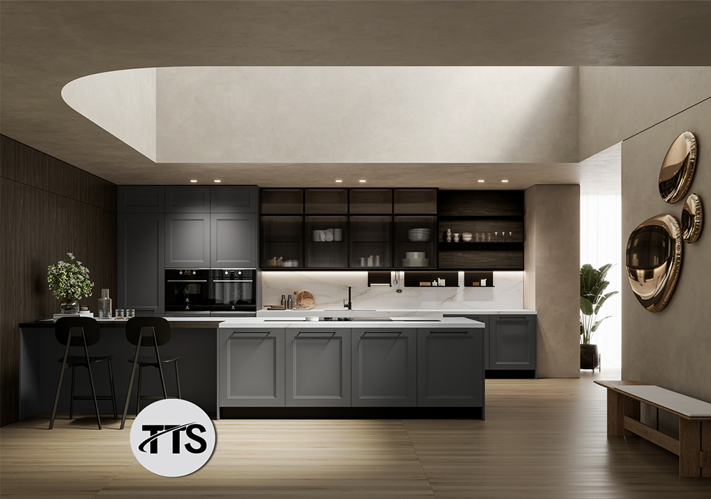 TTS25-KC022  Kitchen Cabinet